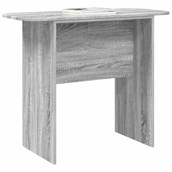 vidaXL Mesa Consola Gris Sonoma 93 x 40 x 75 cm Madera de ingenier&iacute;a