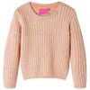 vidaXL Jersey de punto infantil rosa suave 92