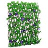 vidaXL Enrejado valla expansible de hiedra artificial verde 180x70 cm