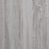 vidaXL Aparador alto madera contrachapada gris sonoma 69,5x34x180 cm
