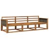 vidaXL Conjunto de sof&aacute;s de exterior 3 pcs Natural