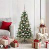 vidaXL &Aacute;rbol de Navidad artificial con ramas articuladas Verde 120 cm
