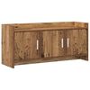 vidaXL Mueble de TV 102 x 33 x 47 cm Madera envejecida