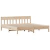 vidaXL Estructura de cama sin colchón madera maciza de pino 180x200 cm