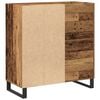 vidaXL Mueble para discos de vinilo Roble artisan 84,5 x 38 x 89 cm