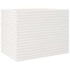 vidaXL Jardinera madera maciza de pino blanco 90x60x68,5 cm