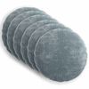 vidaXL Funda de almohada 6 uds. HEERLEN Azul Claro &Oslash; 40 cm