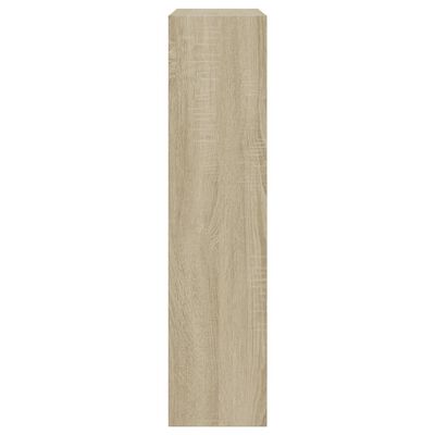 vidaXL Zapatero de madera de ingeniería roble Sonoma 60x21x87,5 cm