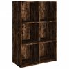 vidaXL Estanter&iacute;a/Aparador contrachapada roble ahumado 66x30x98 cm