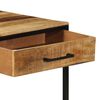 vidaXL Mesa Consola con cajón Marrón 100 x 55 x 89.5 cm