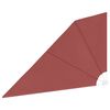 vidaXL Toldo lateral plegable de balc&oacute;n color terracota 160x240 cm