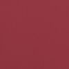 vidaXL Coj&iacute;n de banco de jard&iacute;n tela Oxford rojo tinto 200x(50+50)x7cm