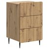 vidaXL Armario de Noche Roble artisan 43x 41 x 68 cm
