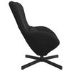 vidaXL Sill&oacute;n huevo Negro 63 x 73 x 90 cm Terciopelo