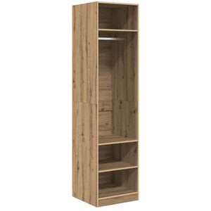 vidaXL Armario Roble artisan 50 x 50 x 200 cm Madera de ingenier&iacute;a