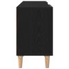 vidaXL Gabinete de TV Roble Negro 150 x 30 x 50 cm