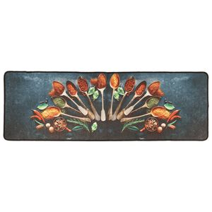 vidaXL Alfombra de cocina lavable multicolor 60x180 cm
