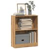 vidaXL Estanter&iacute;a de madera de ingenier&iacute;a roble artesano 60x24x76 cm