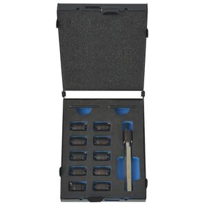 vidaXL Set de fresas para punto de soldadura 13 piezas HSS