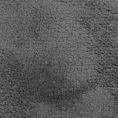 vidaXL Alfombra de pelo corto OVIEDO gris antracita 160x230 cm
