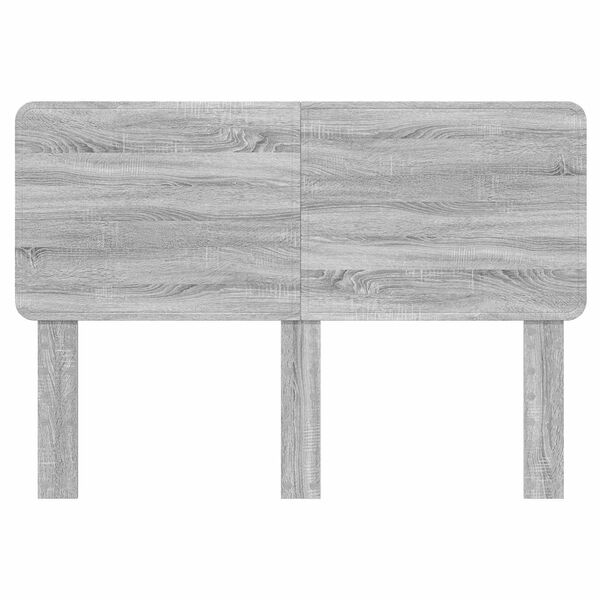 vidaXL Cabecero Gris Sonoma 160 cm Madera contrachapada