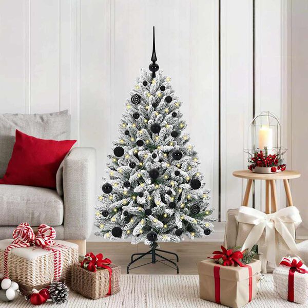vidaXL &Aacute;rbol de Navidad artificial Verde y 120 cm PVC y Metal