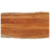 vidaXL Tablero de mesa rectangular borde natural acacia 110x60x3,8 cm