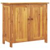 vidaXL Armario de jard&iacute;n madera maciza de acacia 75x35x70 cm