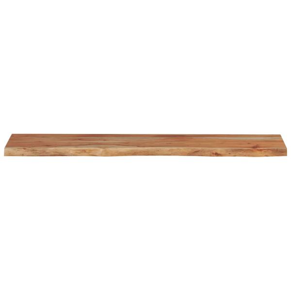 vidaXL Tablero rectangular madera de acacia borde vivo 180x30x3,8 cm