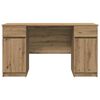 vidaXL Escritorio Roble artisan 140 x 49 x 76 cm Madera contrachapada
