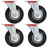 vidaXL Ruedas giratorias 4 unidades 125 mm