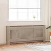 vidaXL Cubierta para radiador MDF 205 cm