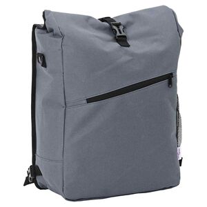 vidaXL Bolsa de bicicleta Gris 33 x 16 x 60 cm Poli&eacute;ster