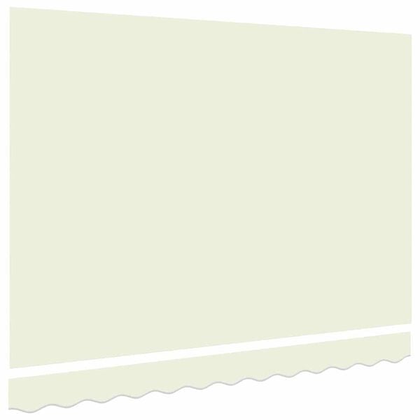 vidaXL Tela de recambio para toldo Crema 250 x 200 cm Lona