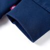 Sudadera infantil azul marino 140