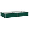 vidaXL Cama de Jard&iacute;n Elevada Verde 160 x 80 x 24 cm