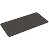 vidaXL Alfombra de pasillo con aspecto sisal gris antracita 50x100 cm