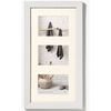 Walther Design Marco de foto Home blanco polar 3x10x15 cm