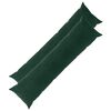 vidaXL Coj&iacute;n con almohada HEERLEN 2 uds. Verde oscuro Terciopelo