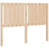 vidaXL Cabecero de cama madera maciza de pino 125,5x4x100 cm