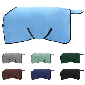 vidaXL Manta para Caballo Aqua Completo Poli&eacute;ster