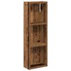 vidaXL Armario de pared para ba&ntilde;o Madera vieja 20 x 10 x 60,5 cm