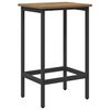 vidaXL Taburete de bar Roble artisan 40 x 32 x 64 cm
