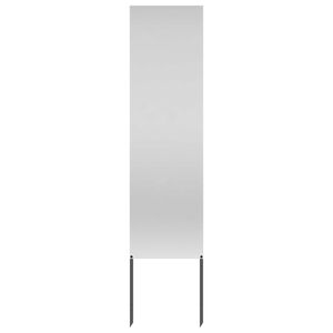 vidaXL Pantalla de Privacidad para Jard&iacute;n Calado Plateado 32 x 140 cm