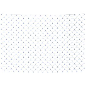 vidaXL Red de luces de Navidad 306 LEDs azul 3x3 m interior/exterior