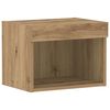 vidaXL Conjunto de mueble de TV 2 pcs Roble artesanal 40 x 30 x 30 cm