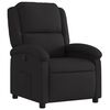 vidaXL Sill&oacute;n reclinable de tela negra