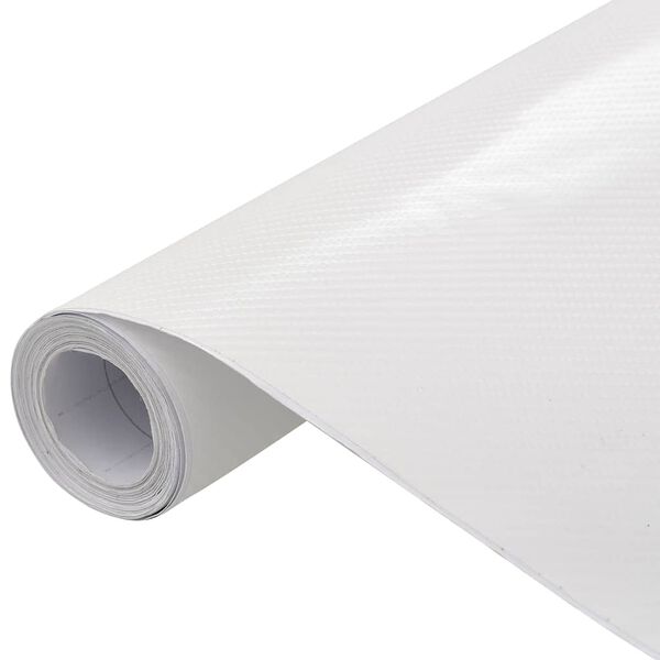 vidaXL L&aacute;minas 4D para coche 2 uds blanco 100x150 cm+50x150 cm