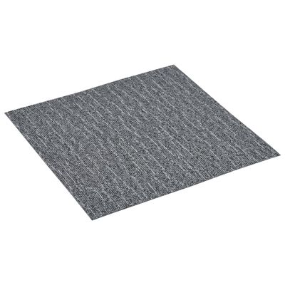 vidaXL Lamas para suelo autoadhesivas PVC gris 5,11 m²