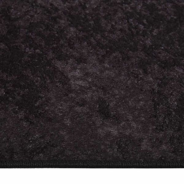 vidaXL Alfombra lavable gris antracita 190x300 cm